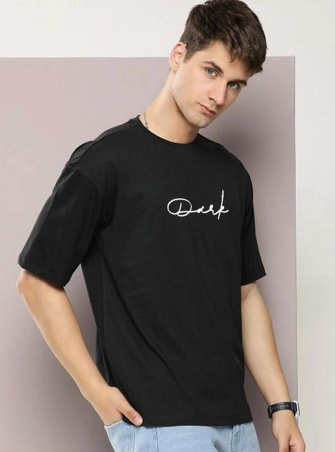 Baskılı Oversize T-Shirt