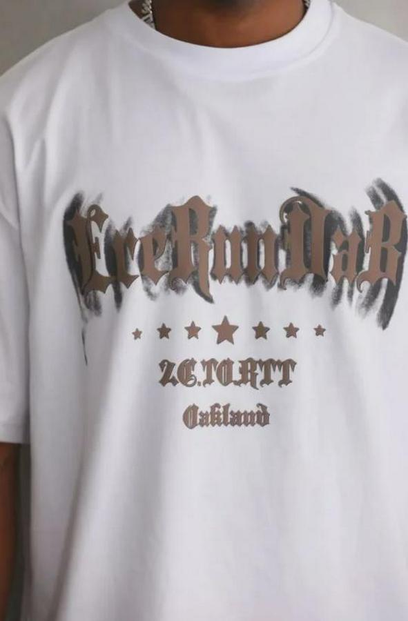 Baskılı T-Shirt Kısa Kol Bisiklet Yaka Regular Fit Rahat Kalıp Günlük Tişört