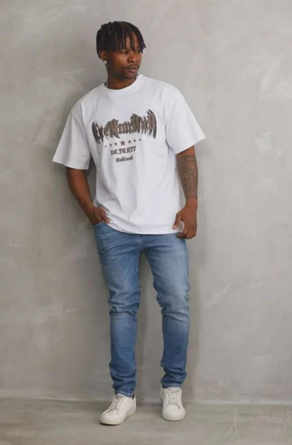 Baskılı T-Shirt Kısa Kol Bisiklet Yaka Regular Fit Rahat Kalıp Günlük Tişört