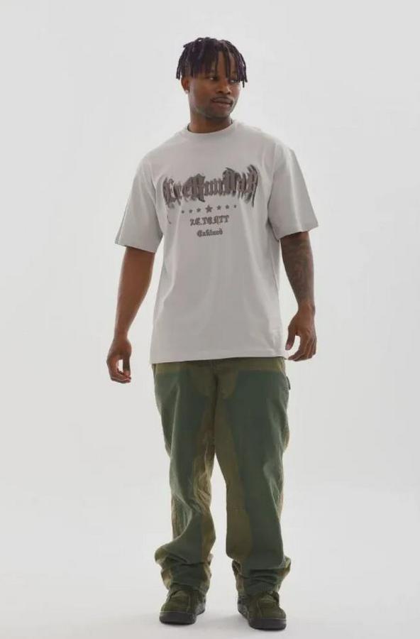 Baskılı T-Shirt Kısa Kol Bisiklet Yaka Regular Fit Rahat Kalıp Günlük Tişört