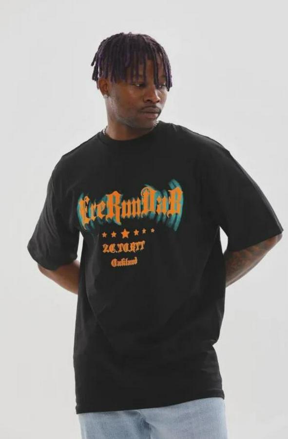 Baskılı T-Shirt Kısa Kol Bisiklet Yaka Regular Fit Rahat Kalıp Günlük Tişört