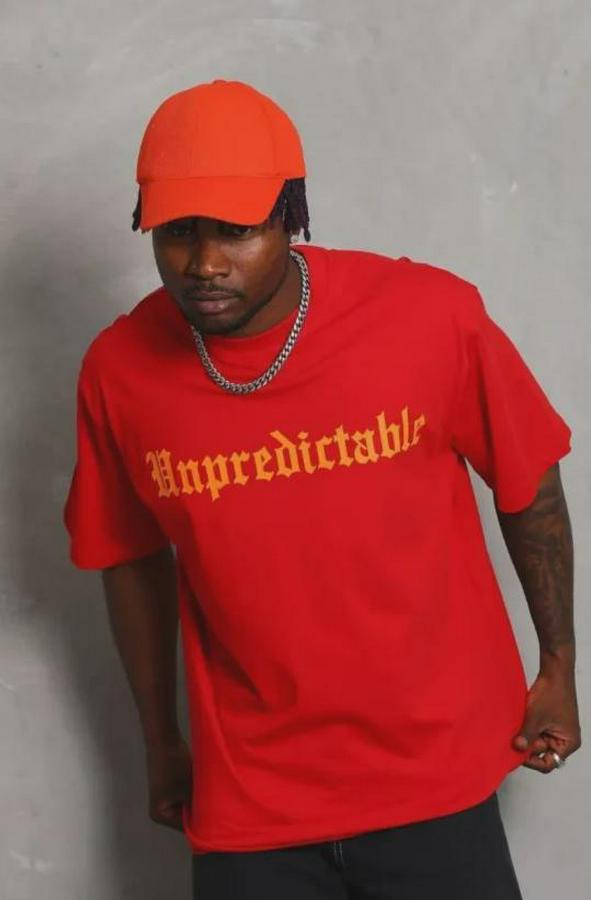 Baskılı T-Shirt Kısa Kol Bisiklet Yaka Regular Fit Rahat Kalıp Günlük Tişört