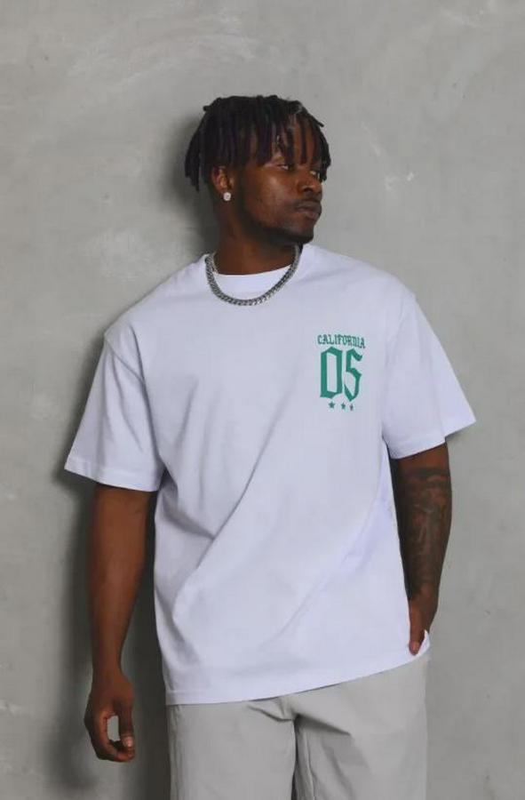 Baskılı T-Shirt Kısa Kol Bisiklet Yaka Regular Fit Rahat Kalıp Günlük Tişört