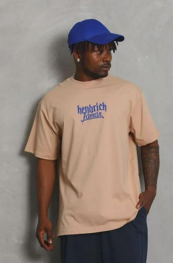 Baskılı T-Shirt Kısa Kol Bisiklet Yaka Regular Fit Rahat Kalıp Günlük Tişört