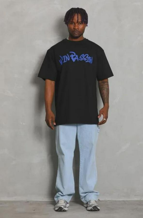 Baskılı T-Shirt Kısa Kol Bisiklet Yaka Regular Fit Rahat Kalıp Günlük Tişört