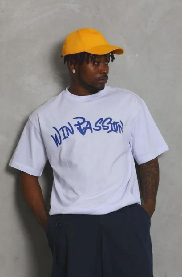 Baskılı T-Shirt Kısa Kol Bisiklet Yaka Regular Fit Rahat Kalıp Günlük Tişört