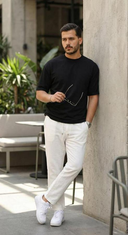 Duble Kol Basic Tişört