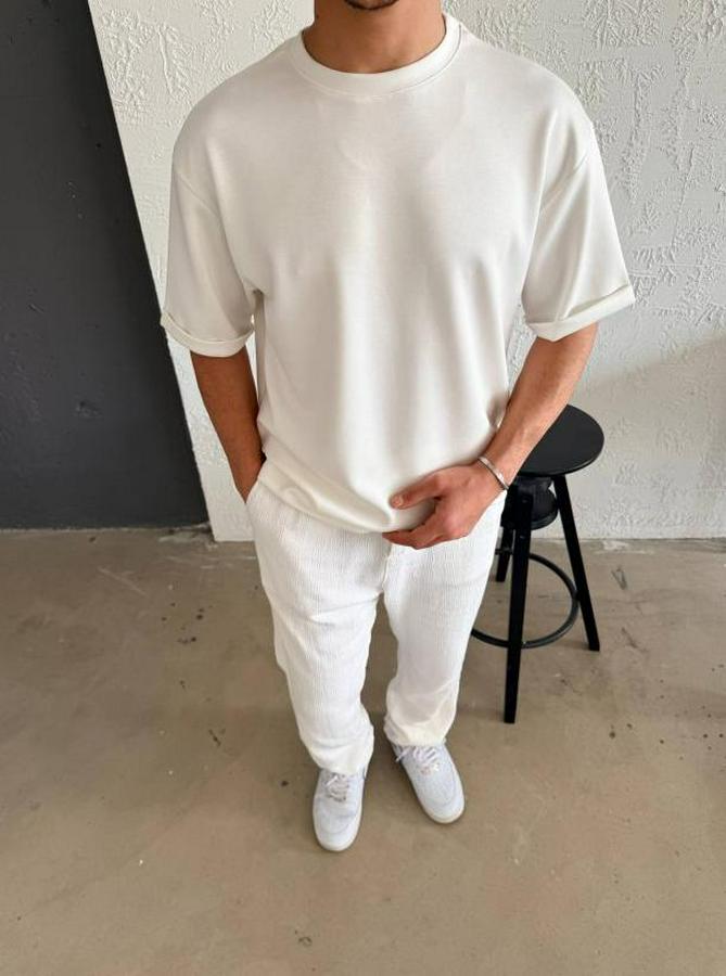 Duble Kol Basic Tişört