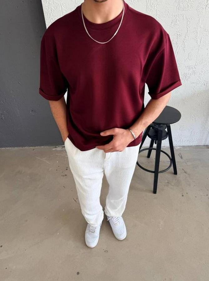 Duble Kol Basic Tişört