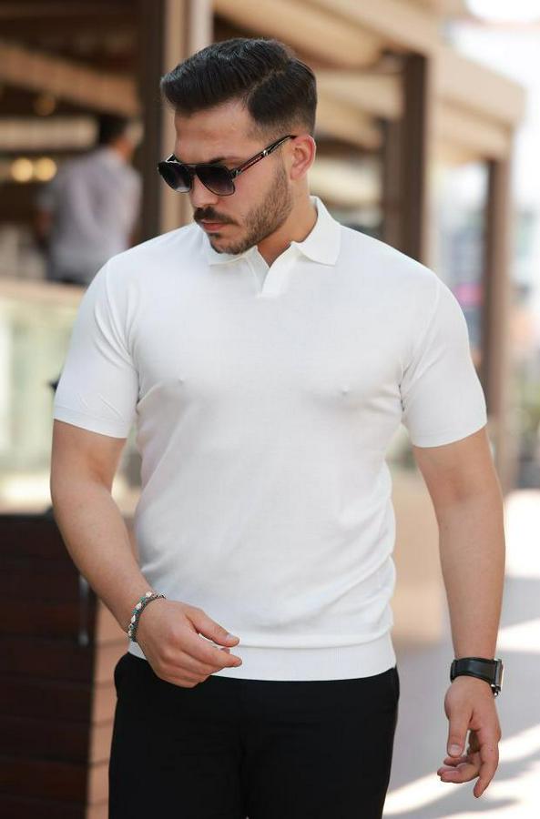 Hemşire Yaka Kısa Kollu Tişört