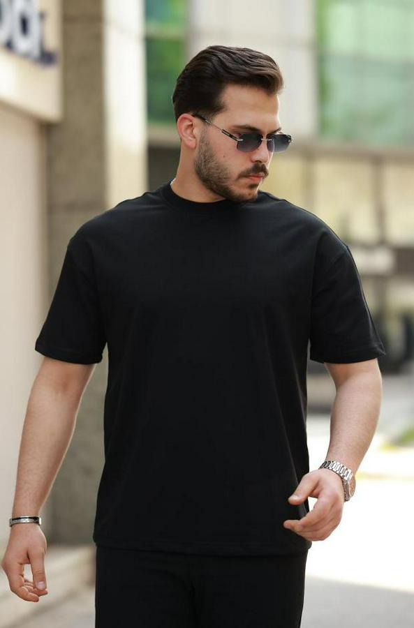 Kısa Kollu Basic Oversize Tshirt
