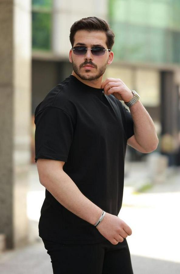 Kısa Kollu Basic Oversize Tshirt