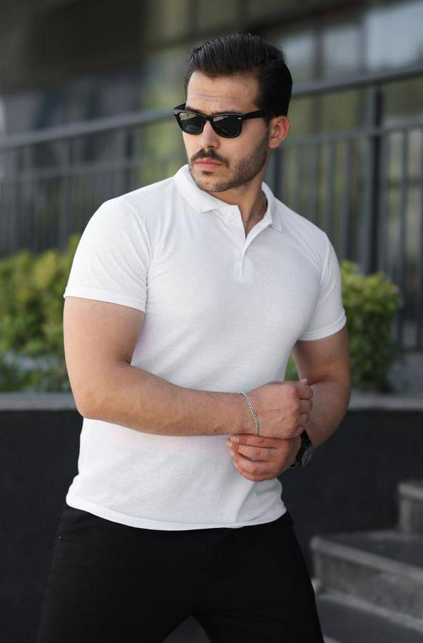 Kısa Kollu Yakalı Tişört