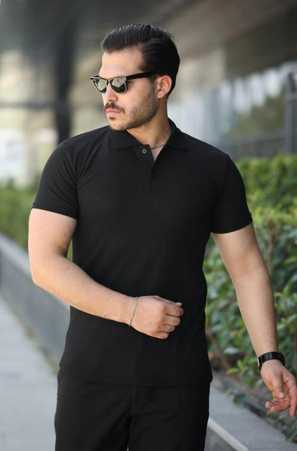 Kısa Kollu Yakalı Tişört