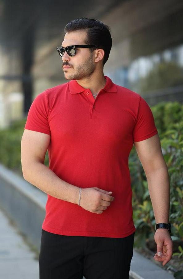 Kısa Kollu Yakalı Tişört