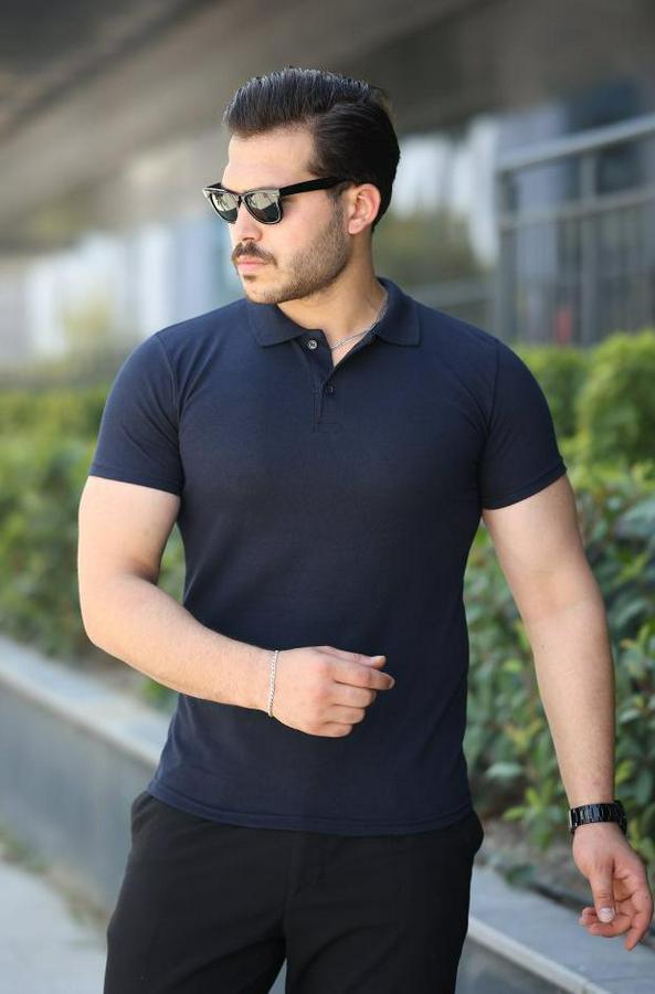 Kısa Kollu Yakalı Tişört