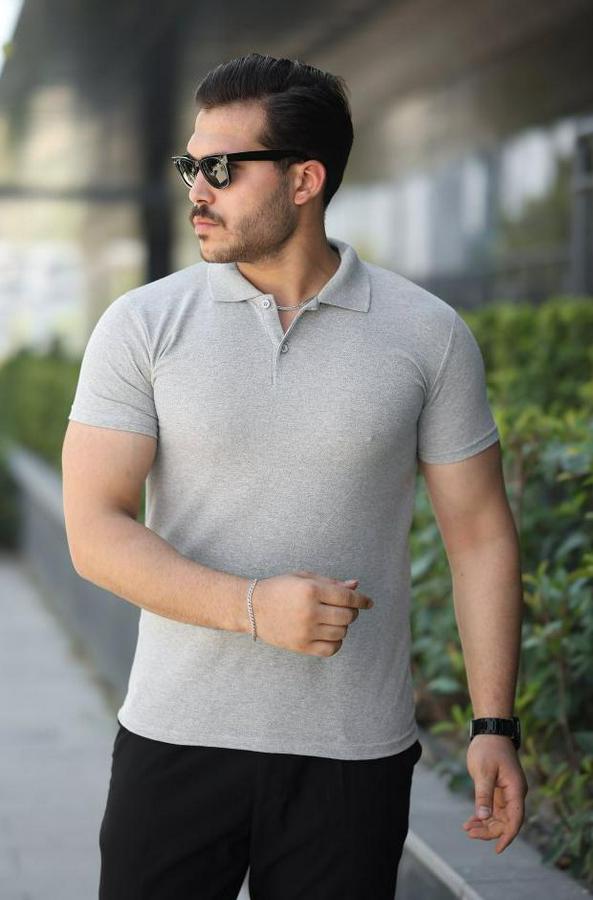 Kısa Kollu Yakalı Tişört