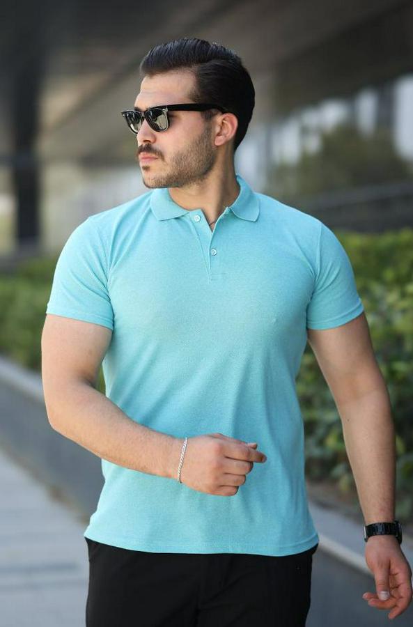 Kısa Kollu Yakalı Tişört