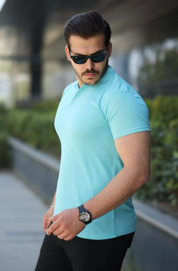 Kısa Kollu Yakalı Tişört