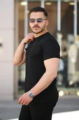 Mini Jakarlı Kısa Kollu T-Shirt
