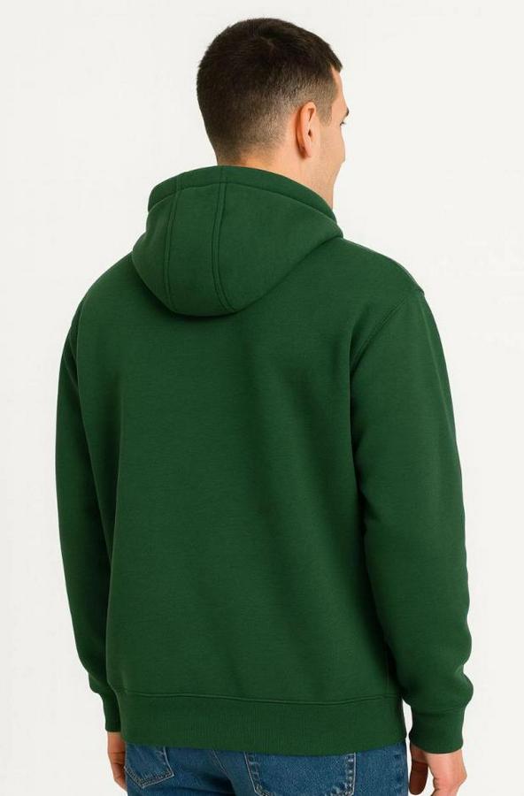 Ovarsize Kapüşonlu Swetshirt Kanguru Çepli Cıtcıtlı 3 Iplik Şardonlu Hoodie