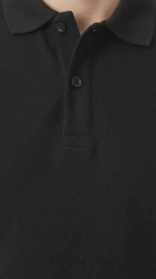 Pike Kumaş Düğmeli Yaka Regular Fit Günlük Kısa Kol Tişört T-Shirt