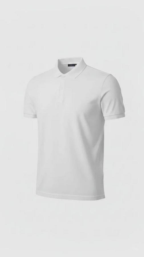 Pike Kumaş Düğmeli Yaka Regular Fit Günlük Kısa Kol Tişört T-Shirt