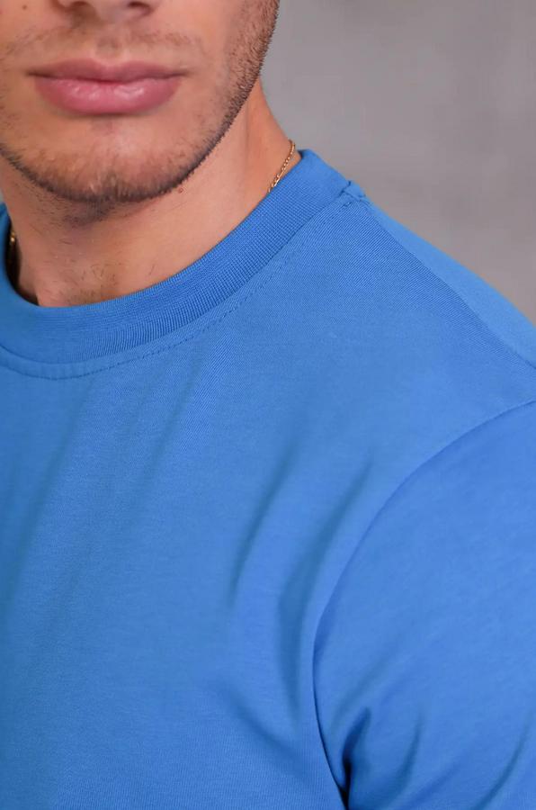 Relax Fit Bisiklet Yaka %100 Pamuk Rahat Kesim Basic Tişört