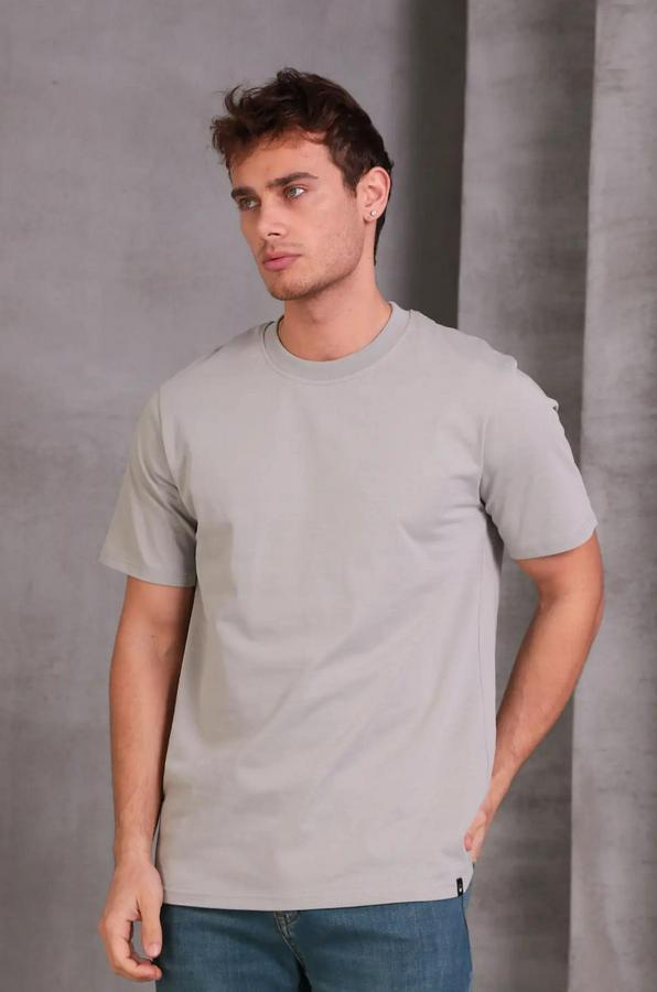 Relax Fit Bisiklet Yaka %100 Pamuk Rahat Kesim Basic Tişört