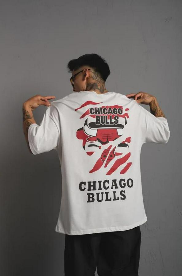 Sırt Baskılı A Kalite Oversize T-Shirt