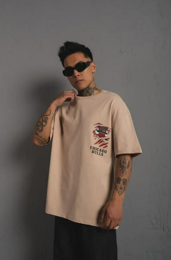 Sırt Baskılı A Kalite Oversize T-Shirt