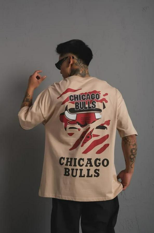 Sırt Baskılı A Kalite Oversize T-Shirt