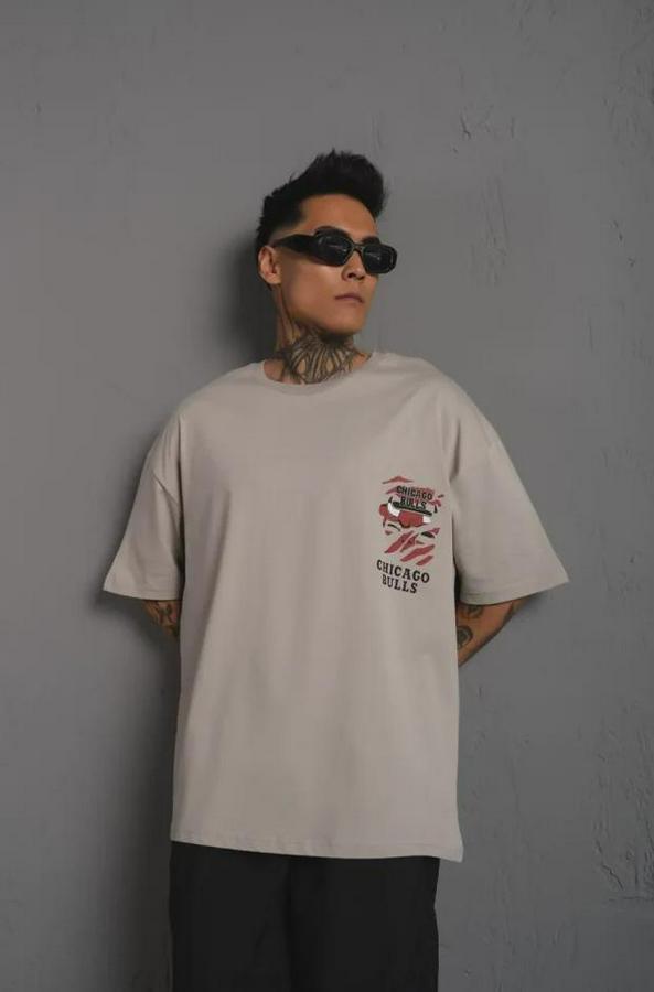 Sırt Baskılı A Kalite Oversize T-Shirt