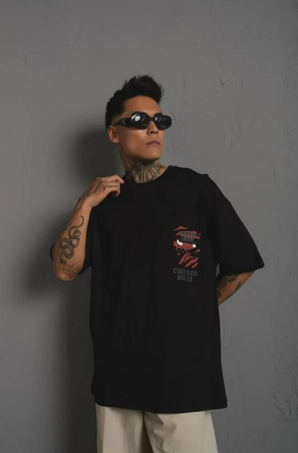 Sırt Baskılı A Kalite Oversize T-Shirt