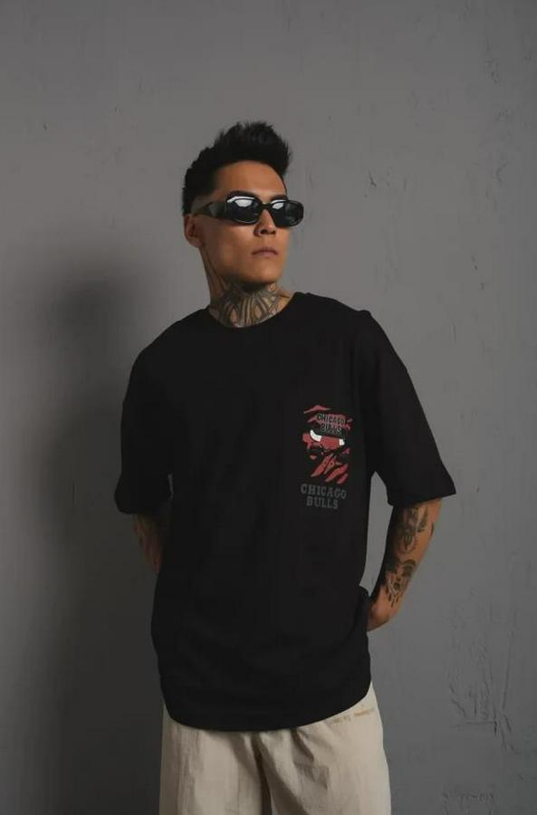 Sırt Baskılı A Kalite Oversize T-Shirt