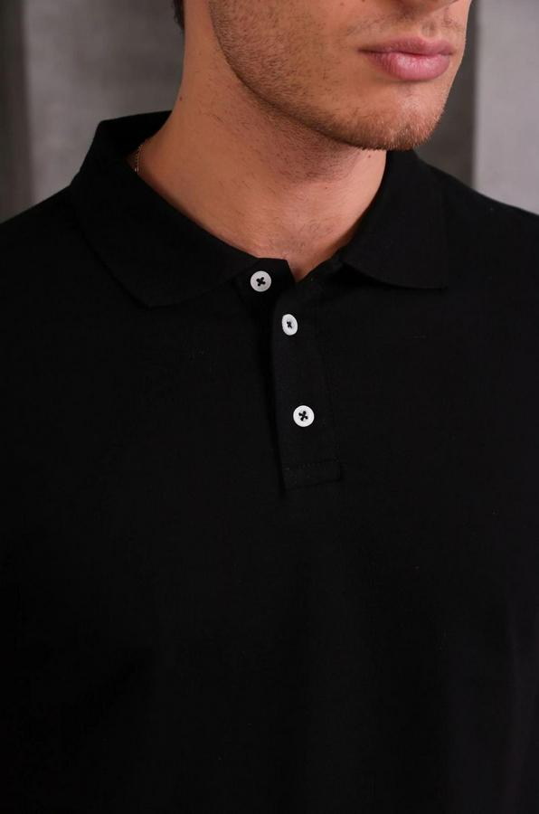 Slim Fit Pamuklu Yumuşak Doku Nefes Alan Kumaş Yakalı Tişört