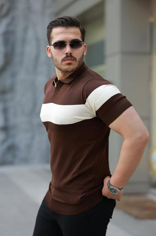 Yakalı Kısa Kollu Tişört