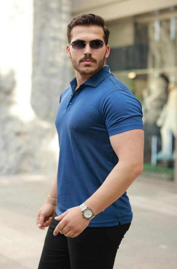 Yakalı Kısa Kollu Tişört