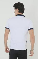 Yakalı Slim Fit Baskılı T-Shirt