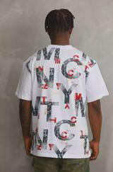 Unisex Baskılı Oversize T-Shirt