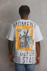 Unisex Baskılı Oversize T-Shirt