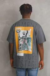 Unisex Baskılı Oversize T-Shirt