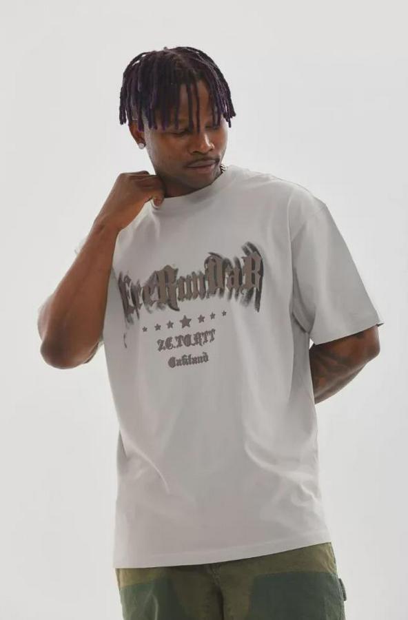 Unisex Baskılı Oversize T-Shirt