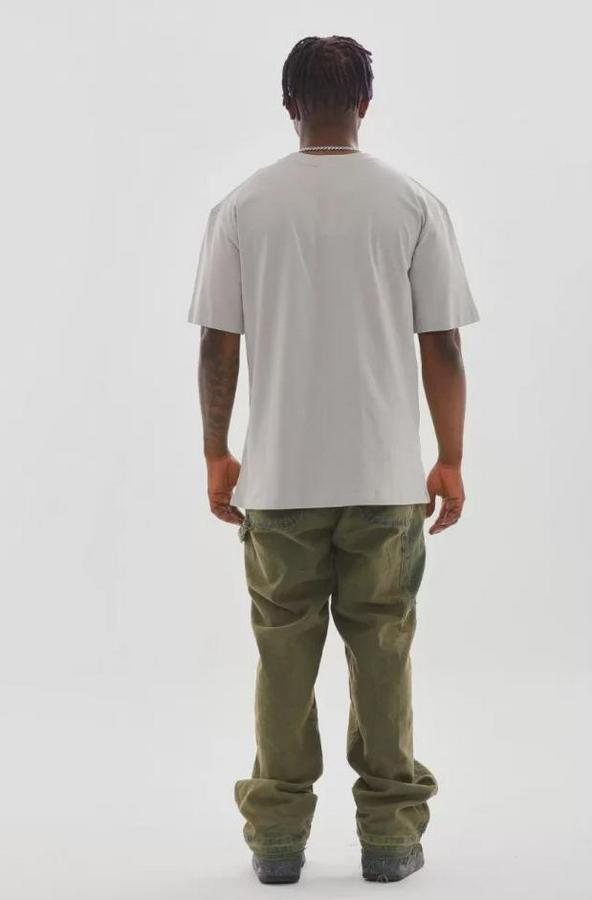 Unisex Baskılı Oversize T-Shirt