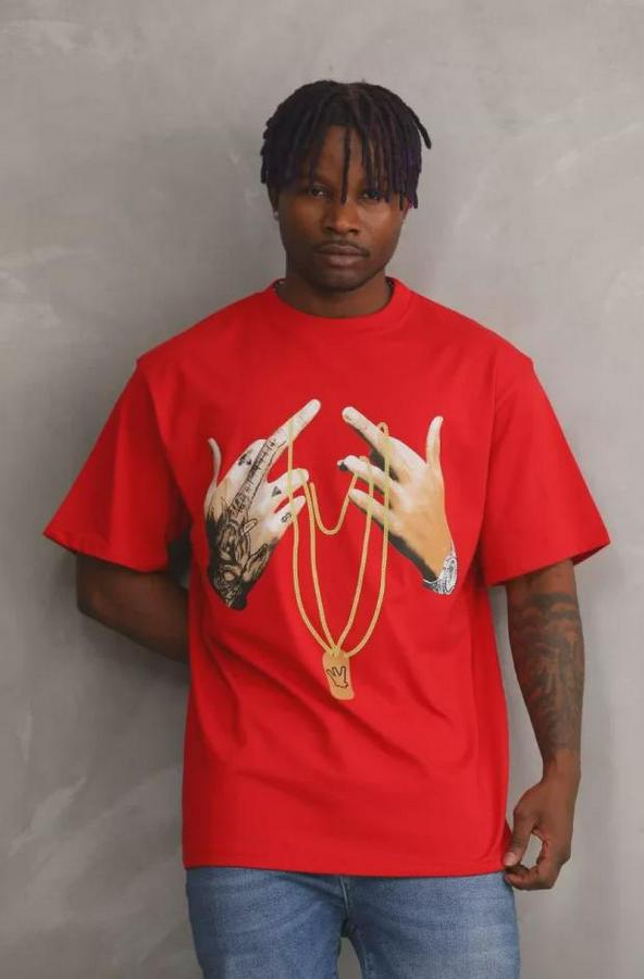 Unisex Baskılı Oversize T-Shirt