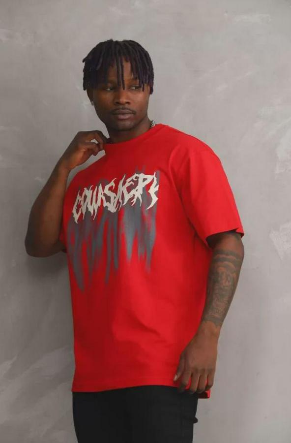 Unisex Baskılı Oversize T-Shirt