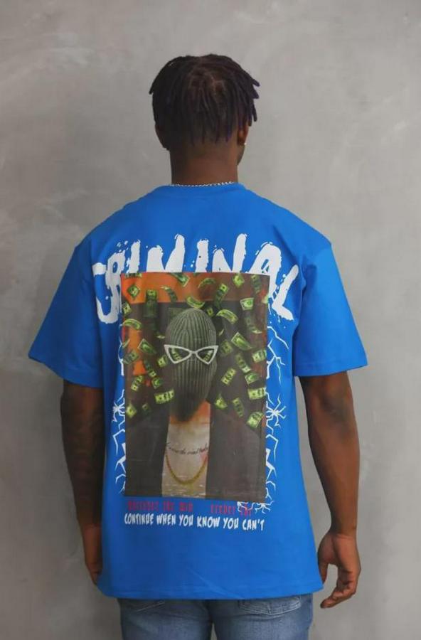 Unisex Baskılı Oversize T-Shirt