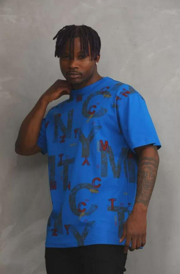 Unisex Baskılı Oversize T-Shirt