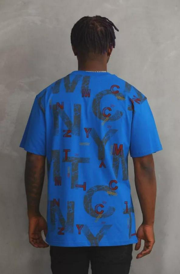 Unisex Baskılı Oversize T-Shirt