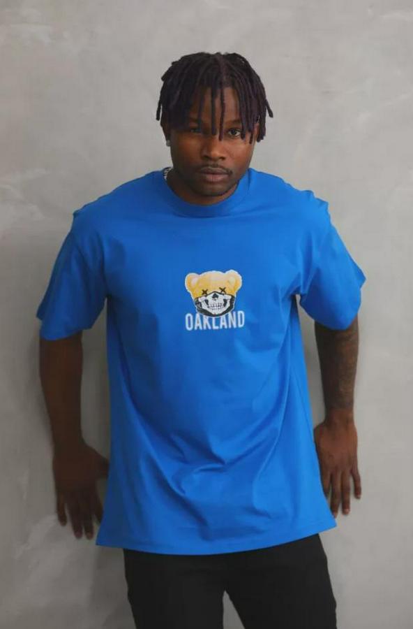 Unisex Baskılı Oversize T-Shirt